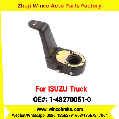 Winco OEM 1-48270051-0 Manual Slack Adjuster for Suit to Japanese ISUZU Trucks RH 25 Teeth Spare Parts to Fit Trailer for Southeast Asia Market
