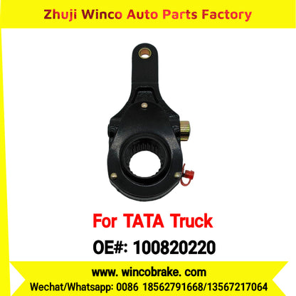 Winco OEM 100820220 Manual Slack Adjuster for India Series TATA Trucks Parts TATA MOTORS Straight 1 Hole BIG 24 TEETH New Condition Brake Assembly