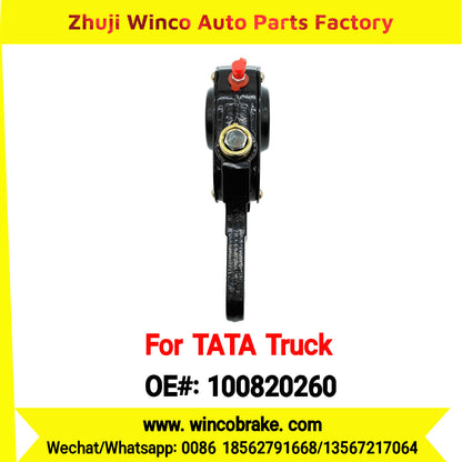Winco OEM 100820260 WABCO Manual Slack Adjuster for India Series TATA Trucks Parts TATA MOTORS Straight 1 Hole 24 TEETH Small New Condition Brake Assembly
