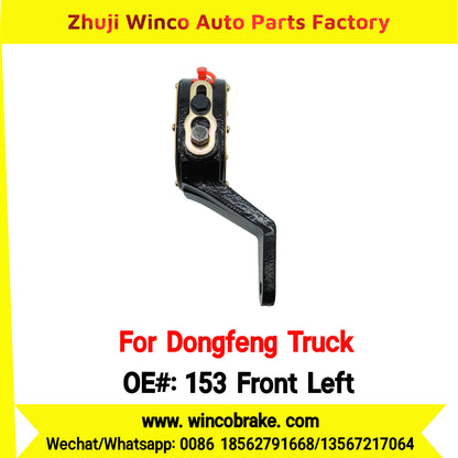Winco OEM 153 Front Left Manual Slack Adjuster for Suit to China Dongfeng Truck EQ153 Brake Parts Front Left 14 Teeth