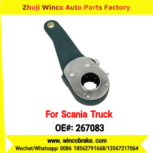 Winco OEM 267083 Manual Slack Adjuster TO FIT Scania TRUCK & BUS Replaces Knorr 267083 LH 10 Teeth Knorr