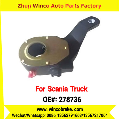 Winco OEM 278736 Manual Slack Adjuster TO FIT Scania TRUCK & BUS Replaces Haldex 278736 RH 10 Teeth Haldex
