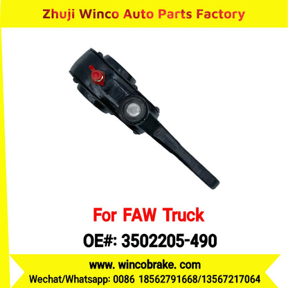 Winco OEM 3502205-490 Manual Slack Adjuster for Suit to China FAW Trucks FAW J6 Series Straight 25 Teeth Brake Systems