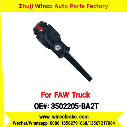 Winco OEM 3502205-BA2T Manual Slack Adjuster for Suit to China FAW Trucks FAW Small Aowe Series Straight 25 Teeth Brake Systems
