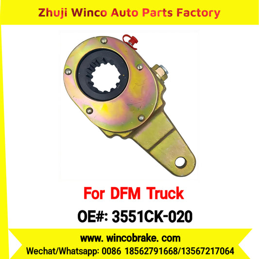 Winco OEM 3551CK-020 Manual Slack Adjuster for Suit to Chinese DONGFENG DFM 240 Mali Truck Rear Straight 14 teeth