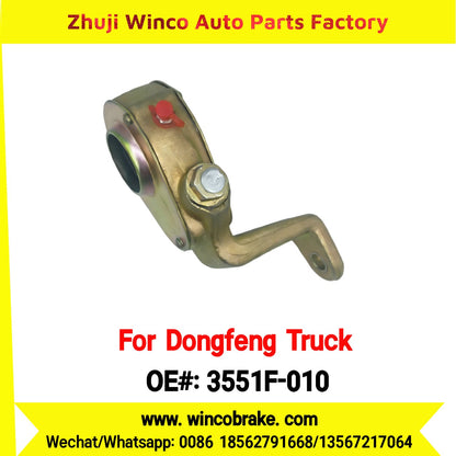 Winco OEM 3551F-010 Manual Slack Adjuster for Suit to China Dongfeng Truck 1094 Brake Parts Front Left 10 Teeth