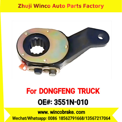 Winco OEM 3551N-010 Export Manual Brake Slack Adjuster for China DONGFENG TRUCK EQ153 FRONT