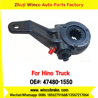 Winco OEM 47480-1550 Manual Slack Adjuster for Suit to Japanese Hino Trucks RH 12 Teeth Spare Parts to Fit Trailer for Southeast Asia Market