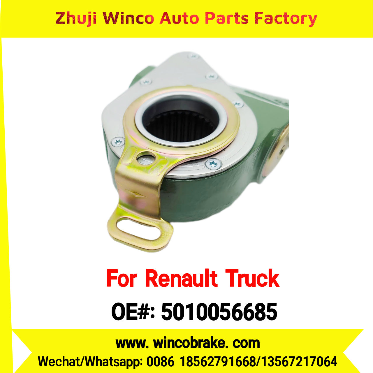 Winco OEM 5010056685 Automatic Slack Adjuster TO FIT Renault Truck REPLACES HALDEX 79013