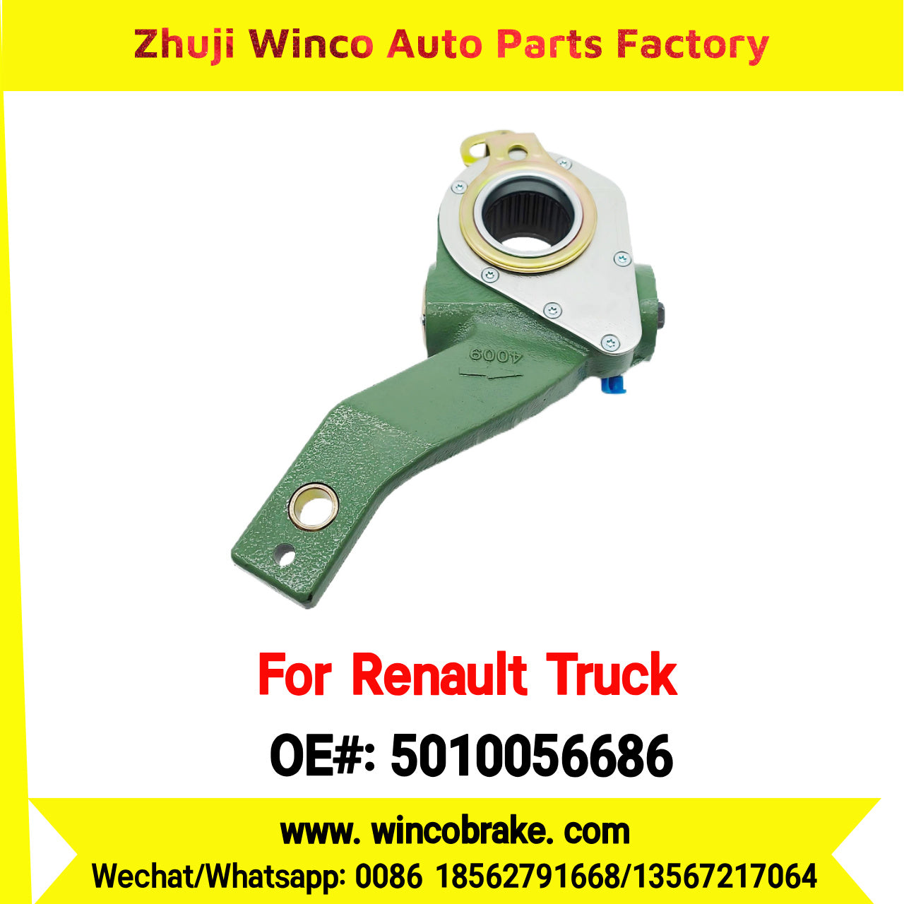 Winco OEM 5010056686 Automatic Slack Adjuster TO FIT Renault Truck REPLACES HALDEX 79014