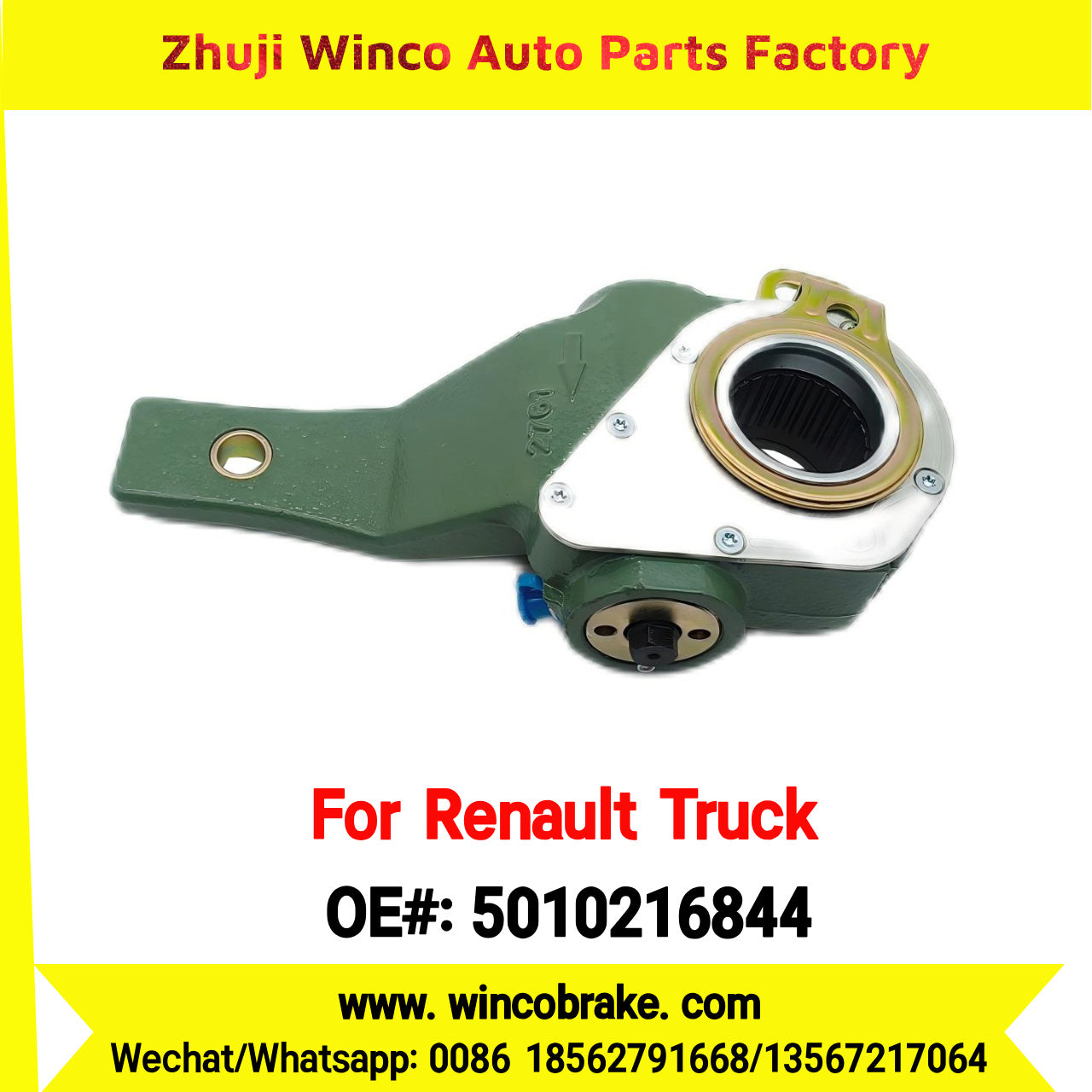 Winco OEM 5010216844 Truck Brake Slack Adjuster TO FIT Renault Truck REPLACES HALDEX 79300