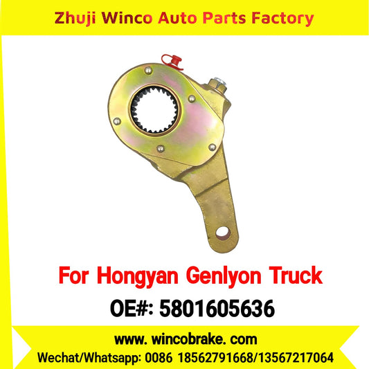 Winco OEM 5801605636/3501-9639 Manual Slack Adjuster for Suit to Chinese Trucks Hongyan Genlyon Front 26 Teeth