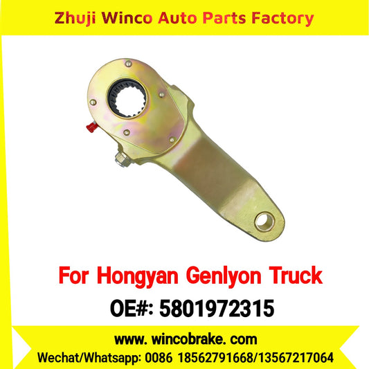 Winco OEM 5801972315/3530D0001C Manual Slack Adjuster for Suit to Chinese Trucks Hongyan H8A Right 19 Teeth