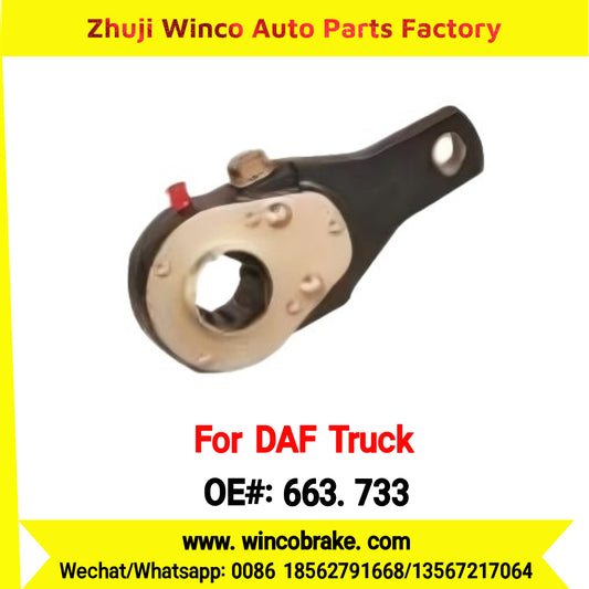 Winco OEM 663.733 Manual Slack Adjuster TO FIT DAF Truck Straight Spline 10 Teeth Replaces Haldex