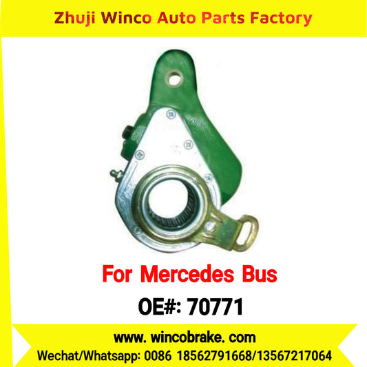 Winco OEM 70771 for Mercedes Benz Bus Automatic Slack Adjuster OEM 3074200238 Auto Parts Brake Adjusting Arm Haldex Type 1 Hole RH 26 Teeth TO FIT MERCEDES Bus Replace Haldex 70771