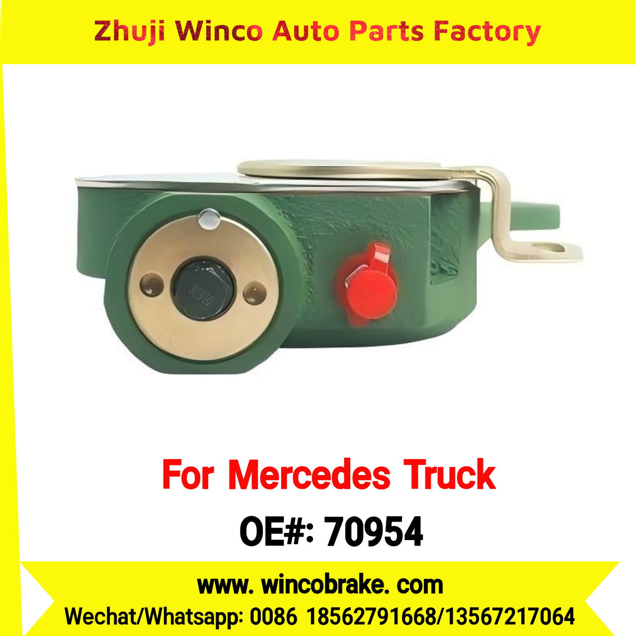 Winco OEM 70954 Brake Adjuster for Mercedes Benz Truck OEM 6174200238 Automatic Slack Adjuster Auto Parts Brake Adjusting Arm Haldex Type 1 Hole Straight TO FIT MERCEDES TRUCKS 26 Teeth Replace Haldex 70954