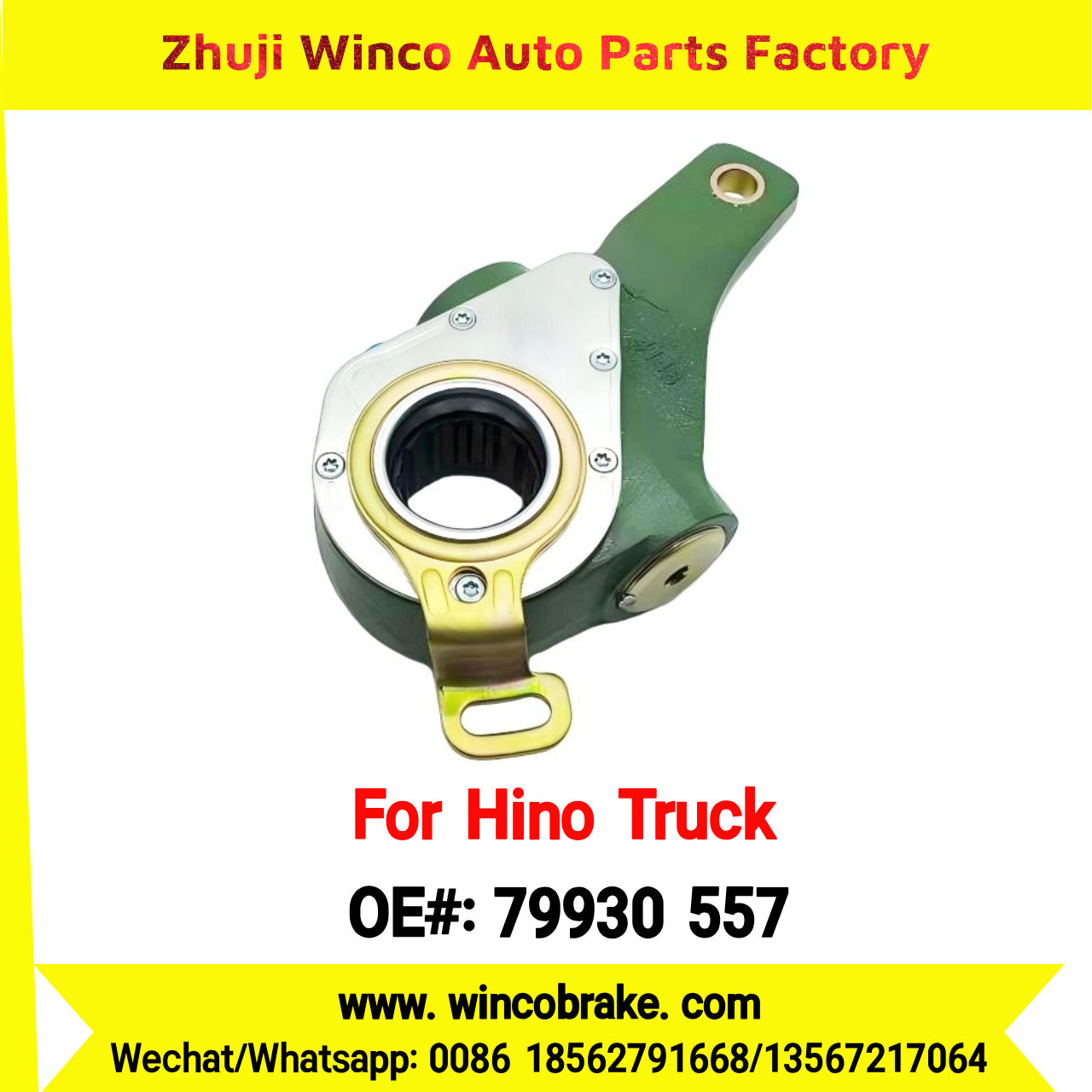 Winco OEM 79930 557 Automatic Slack Adjuster for Suit to Japanese HINO Truck 500 EURO 4 TRUCKS 14 Teeth Spare Parts
