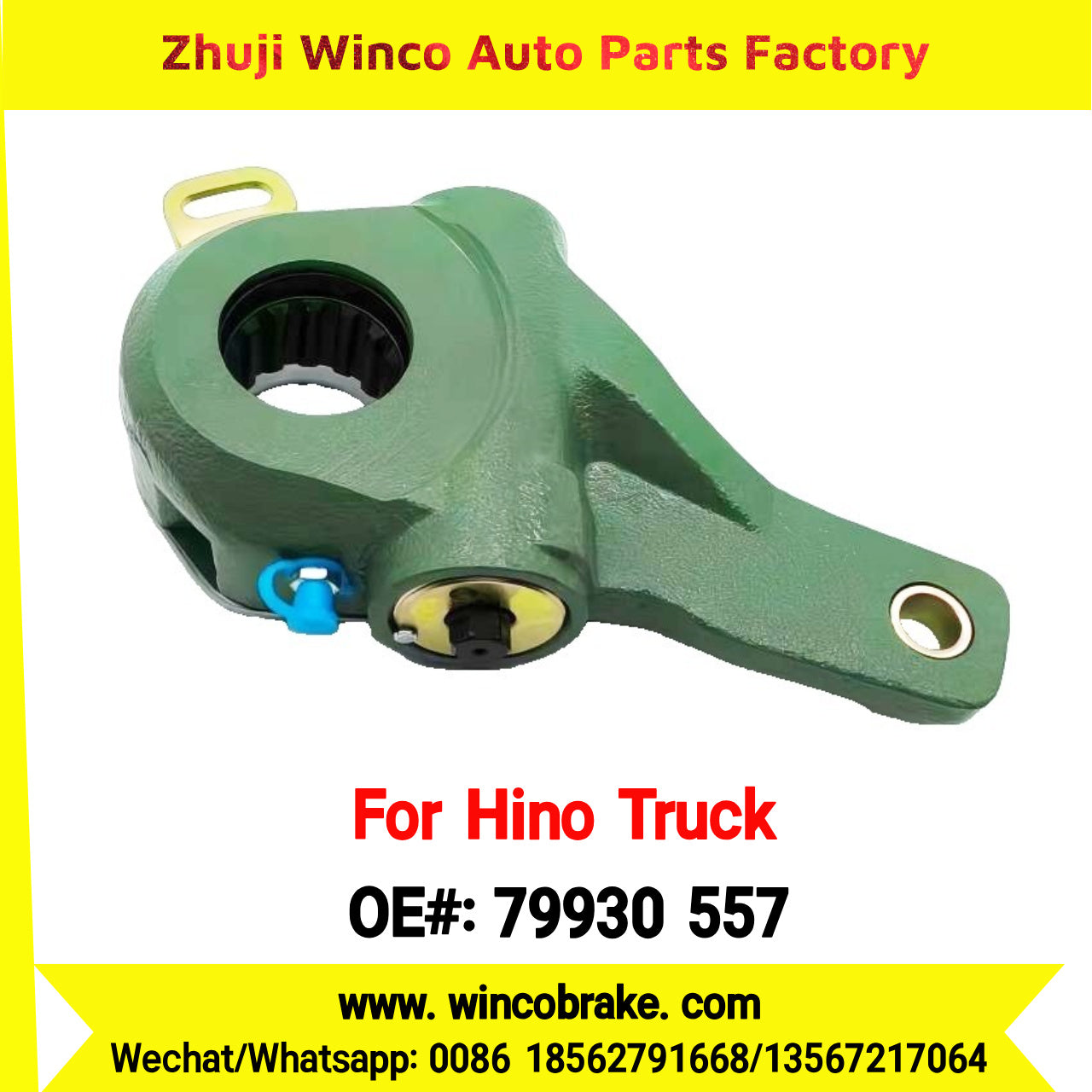 Winco OEM 79930 557 Automatic Slack Adjuster for Suit to Japanese HINO Truck 500 EURO 4 TRUCKS 14 Teeth Spare Parts