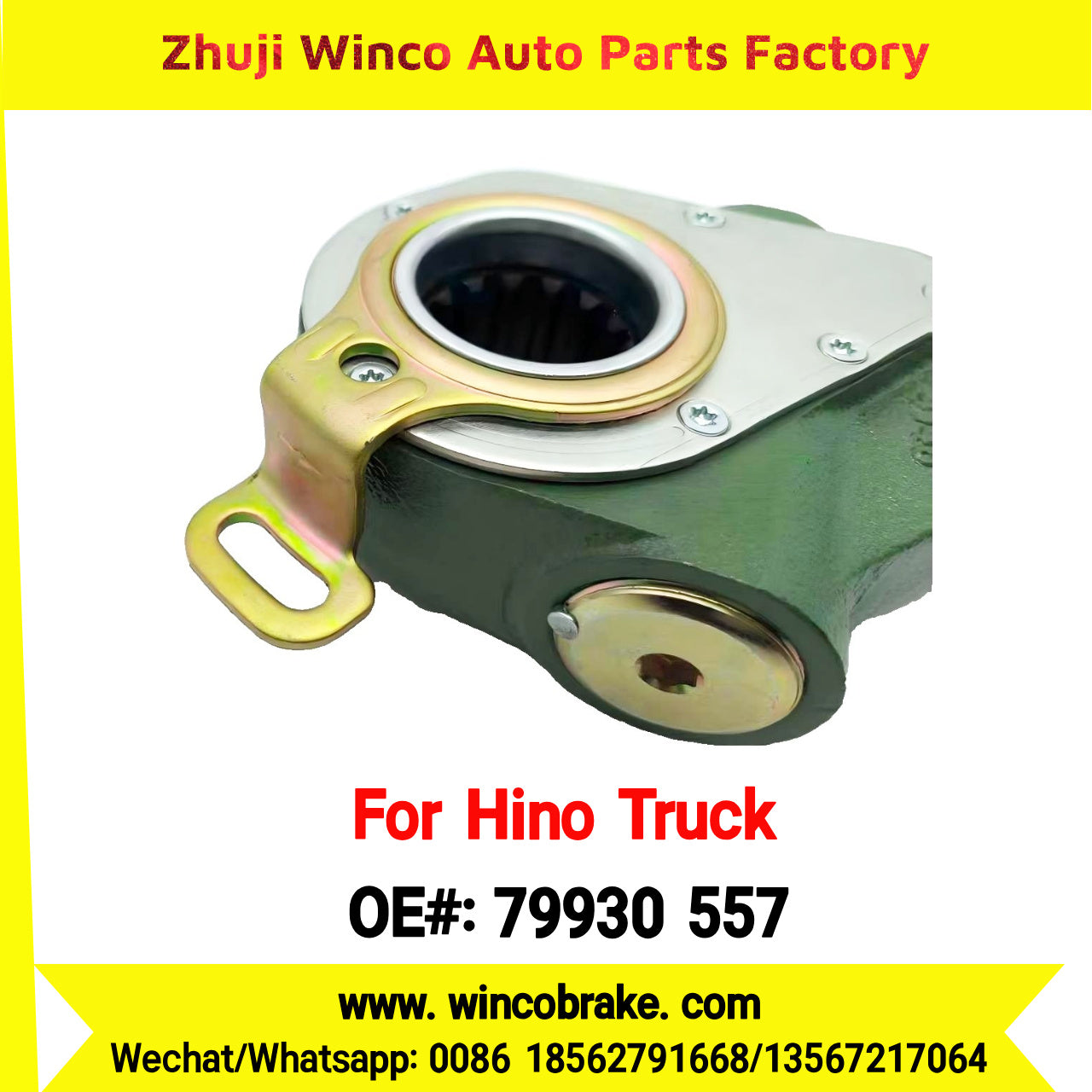 Winco OEM 79930 557 Automatic Slack Adjuster for Suit to Japanese HINO Truck 500 EURO 4 TRUCKS 14 Teeth Spare Parts