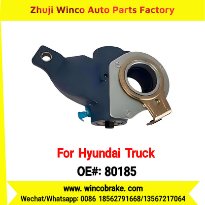 Winco OEM 80185 Automatic Slack Adjuster Front Left HD270/370/500 MK 58150-7C000 / 581507C000 for Suit to Hyundai Truck for Korea Trucks 25 Teeth
