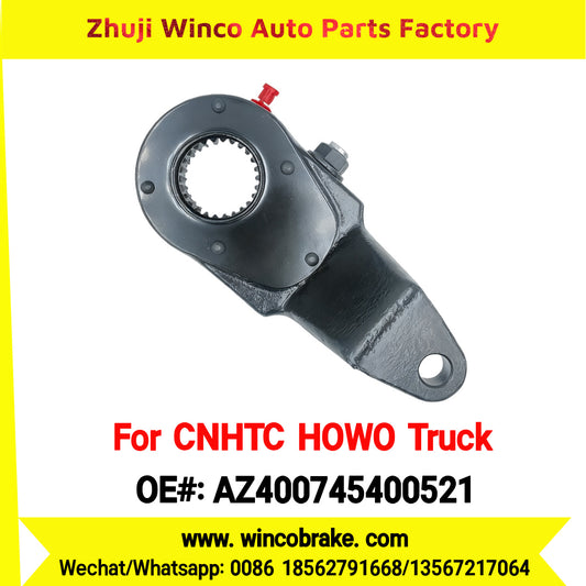 Winco OEM AZ400745400521 Manual Slack Adjuster for Auto Adjusting Arm for CNHTC HOWO Truck Spare Parts 26 Teeth