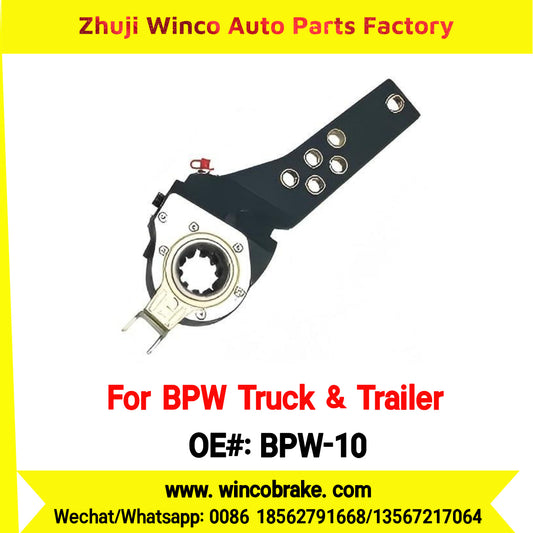 Winco OEM BPW-10 Automatic Brake Slack Adjuster for Bpw Axle Truck & Trailer Straight 10 Teeth