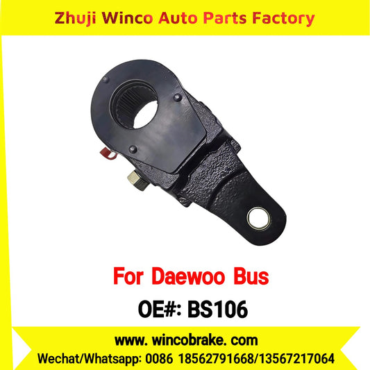 Winco OEM BS106 Manual Slack Adjuster 25 Teeth Bushing 16mm for Suit to Daewoo Bus South Korea