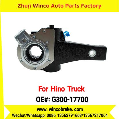 Winco OEM G300-17700 Automatic Slack Adjuster Suit to Japanese HINO Truck 1 Hole 24 Teeth Spare Parts To Replace Haldex Slack Adjuster