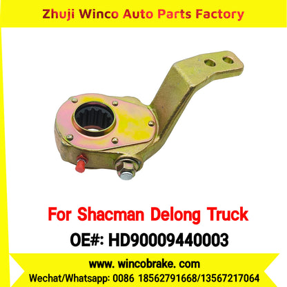 Winco OEM HD90009440003 Manual Slack Adjuster for Suit to Front Shacman Delong N3000 Truck Spare Parts LH 14 Teeth
