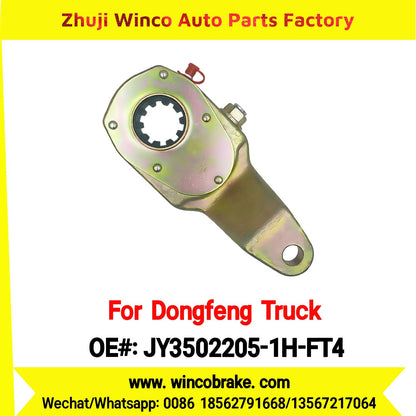 Winco OEM JY3502205-1H-FT4 Manual Slack Adjuster for Suit to China Dongfeng Truck Balong 457 Brake Parts Right 10 Teeth