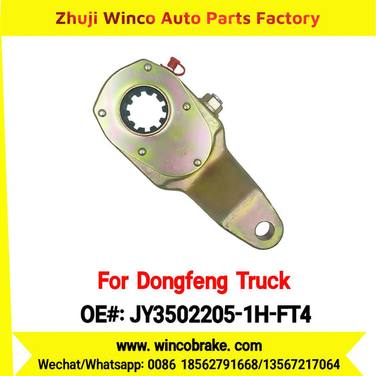 Winco OEM JY3502205-1H-FT4 Manual Slack Adjuster for Suit to China Dongfeng Truck Balong 457 Brake Parts Right 10 Teeth