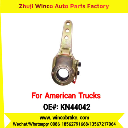Winco OEM KN44042 Manual Brake Slack Adjuster Auto 283411 High Quality Truck 3 Hole 37 Teeth American Type