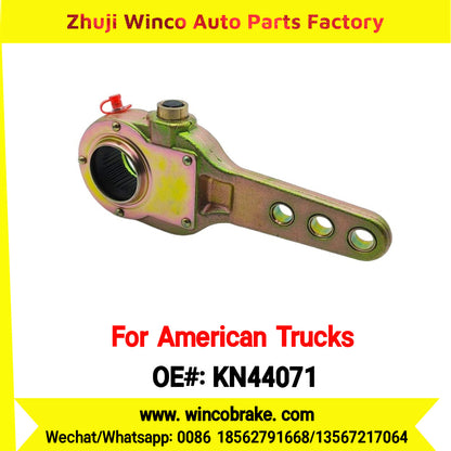 Winco OEM KN44071 Manual Brake Slack Adjuster MERITOR AXLE Truck Trailer Straight 28 Spline Brake Systems Accessory American Trucks Type To Replace Haldex KN44071