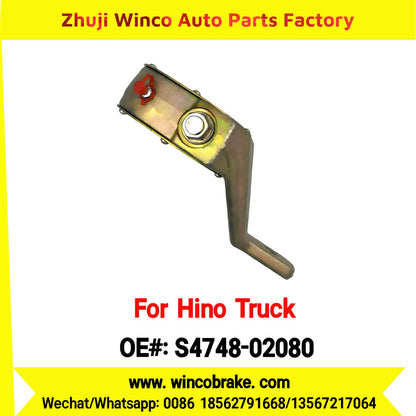 Winco OEM S4748-02080 Manual Slack Adjuster for Suit to Japanese Hino Trucks Front Right 14 Teeth Spare Parts to Fit Trailer for Southeast Asia Market
