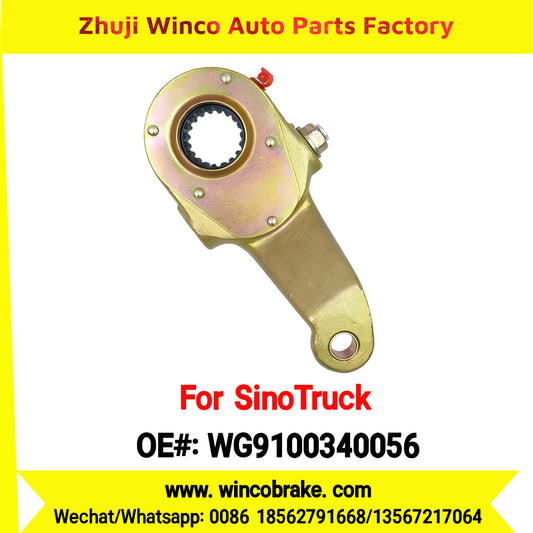 Winco OEM WG9100340056 Manual Slack Adjuster for Suit to China Sinotruck Sinotruck Howo Styer Back RH 19 Teeth SPARE PARTS