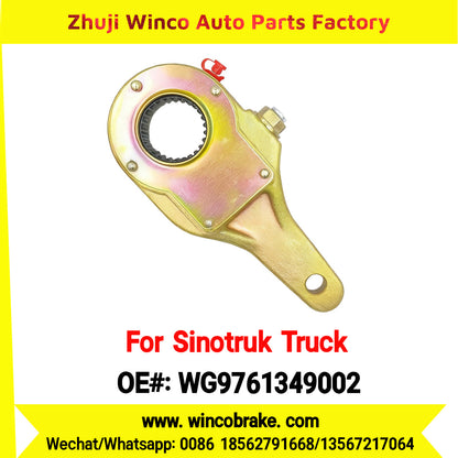 Winco OEM WG9761349002 Manual Slack Adjuster for Suit to China Sinotruk Truck Howo T7 Mxy13 Mcy11 Mcy13 26 Teeth SPARE PARTS