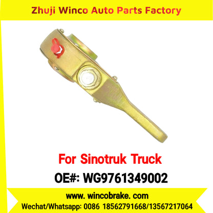 Winco OEM WG9761349002 Manual Slack Adjuster for Suit to China Sinotruk Truck Howo T7 Mxy13 Mcy11 Mcy13 26 Teeth SPARE PARTS